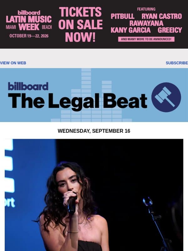 Legal Beat: Stella Lefty, Lil Durk, AI Slop email from Billboard