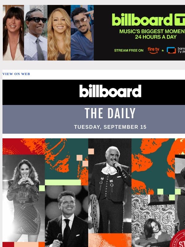 The 50 Best Mariachi Songs of All Time, Ranked: Staff Picks email from Billboard