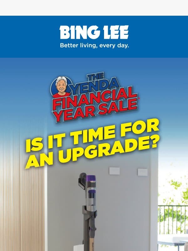 Had your eye on something? Now's the time π― email from Bing Lee