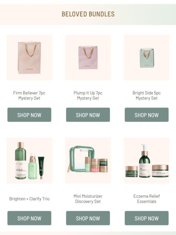 Unbox your next glow✨ Up to 58% off email from Biossance
