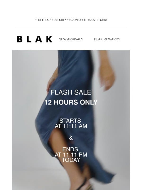 Later today π email from Blak
