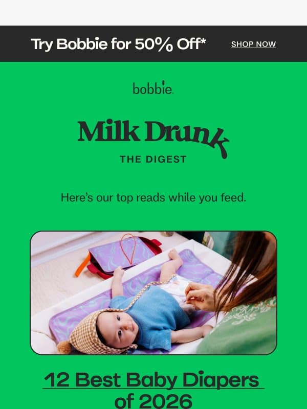 The 12 best baby diapers of 2026 email from Bobbie