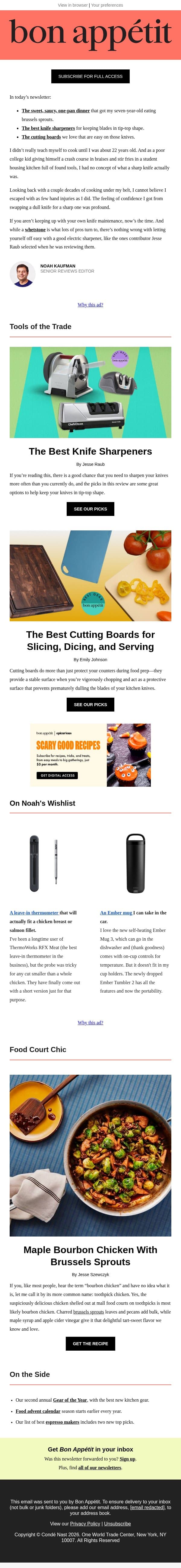 The best knife sharpeners for keeping blades sharp and safe email from Bon Appétit screenshot