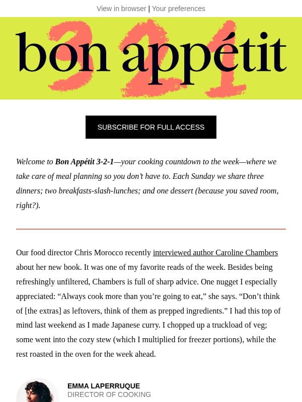 “Outrageously good” Japanese curry email from Bon Appétit