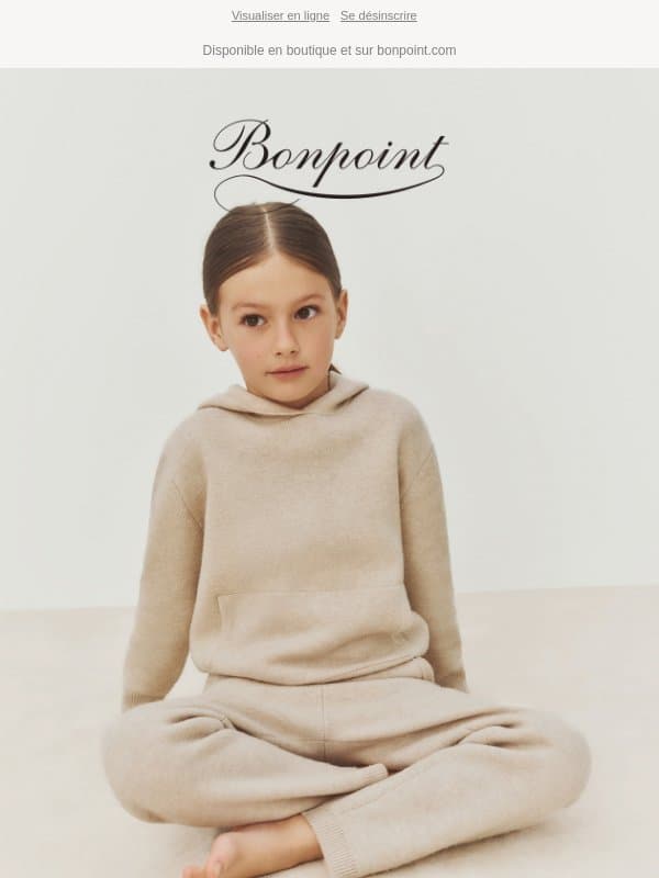 Le cachemire Bonpoint 🍒 email from Bonpoint