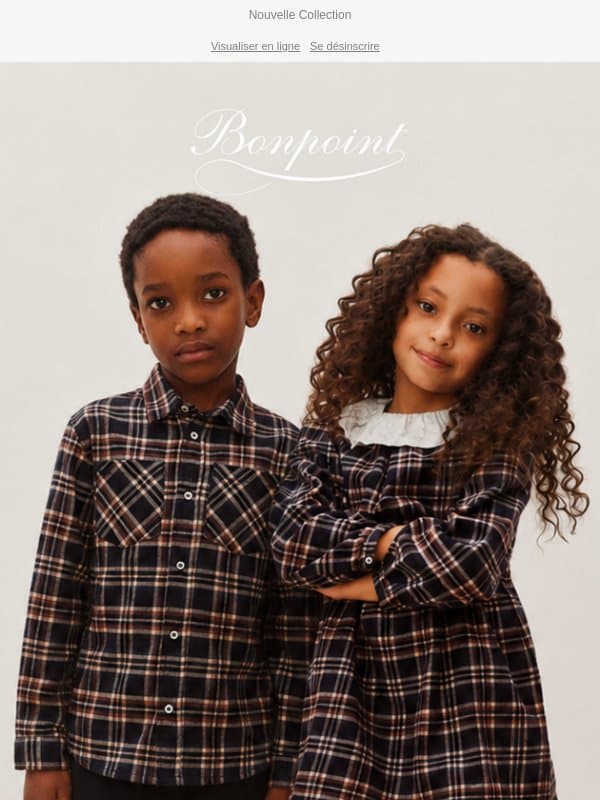 Le carreau, nouvelle allure ๐ email from Bonpoint
