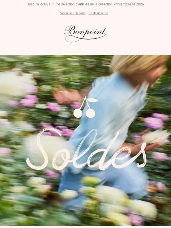 Nos looks en soldes pour l'été 🍒 email from Bonpoint