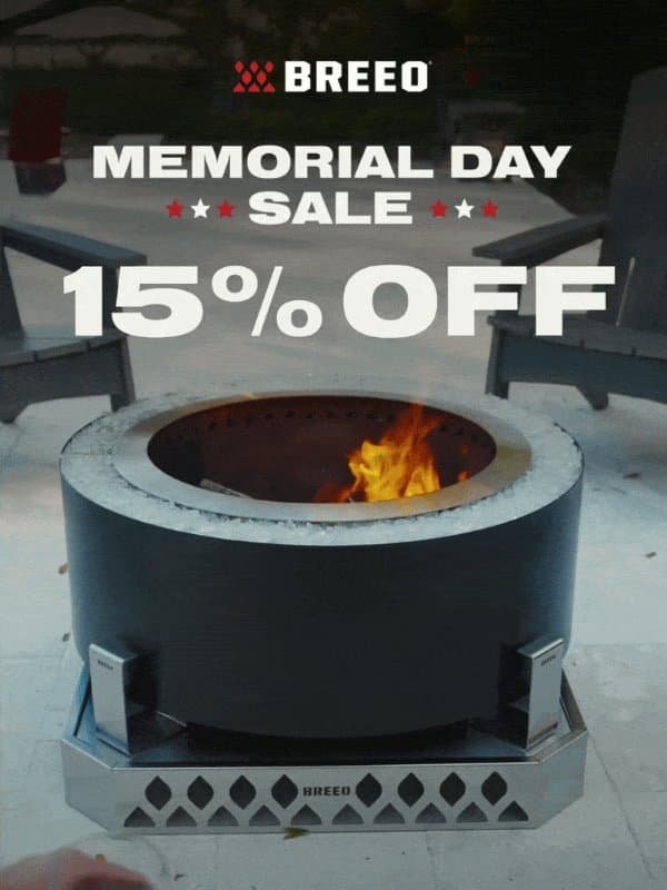 Happy Memorial Day Weekend 🇺🇸 email from Breeo