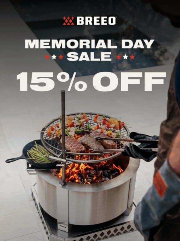 What’s on The Menu This Memorial Day? email from Breeo