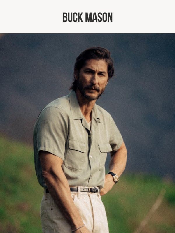 A Summer Take on Shirting email from Buck Mason