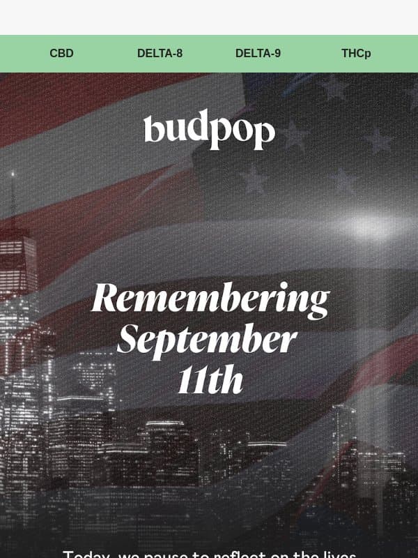 We will never forget. email from Budpop