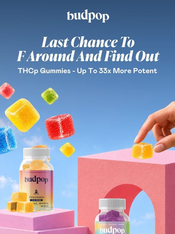 The strongest chew we’ve ever made email from Budpop