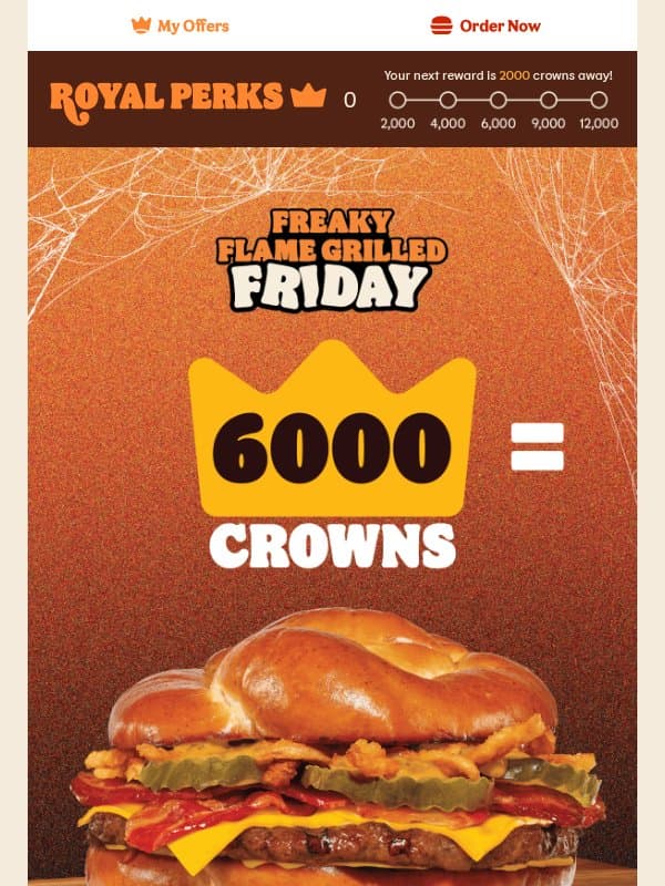 One Last Freaky Deal! 🥨👻 email from Burger King Canada