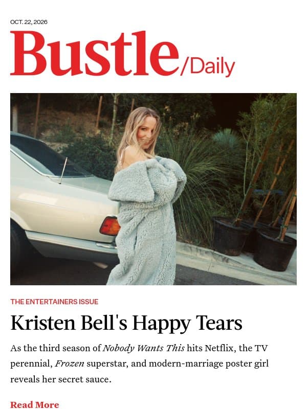 Your Fave ’00s Accessory Is Back & Lazier Than Ever email from Bustle