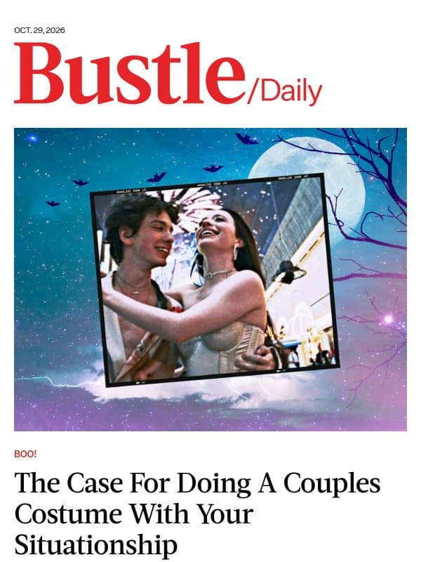 The Case For Doing A Couples Costume With Your Situationship email from Bustle