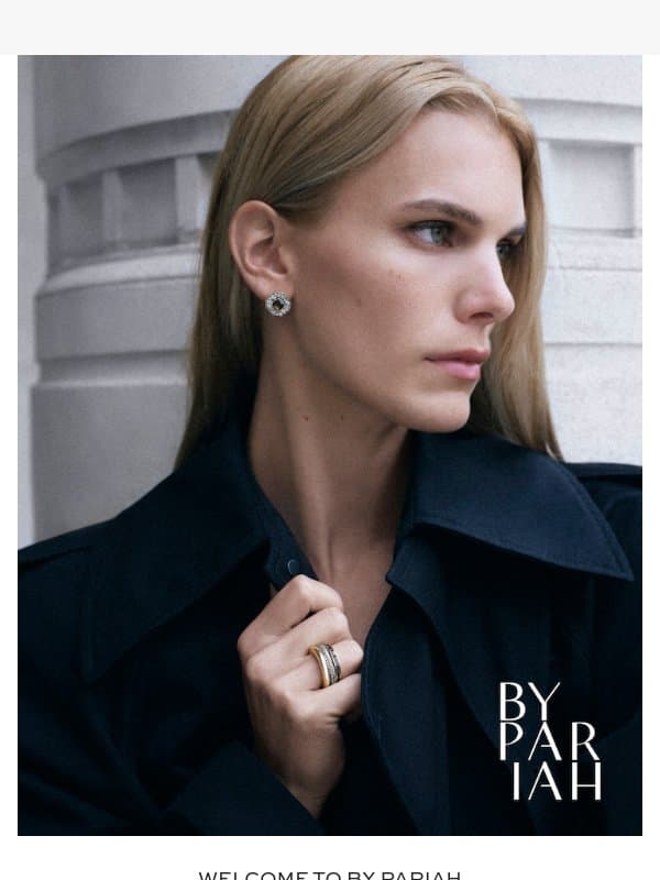 Welcome to By Pariah email from By Pariah