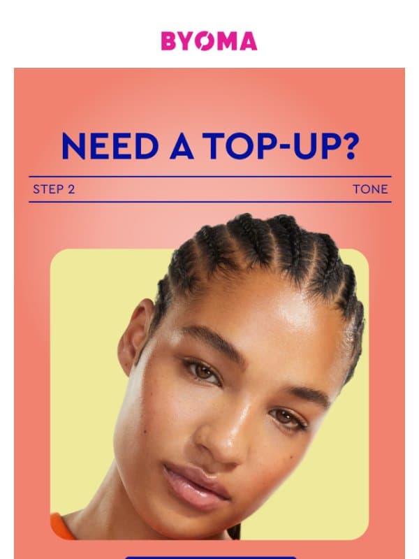 Looking for your next toner, ? email from BYOMA