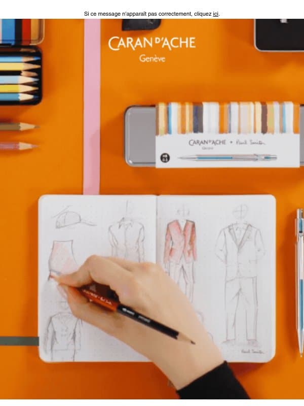 Caran d’Ache + Paul Smith, une collection de caractère email from Caran d'Ache