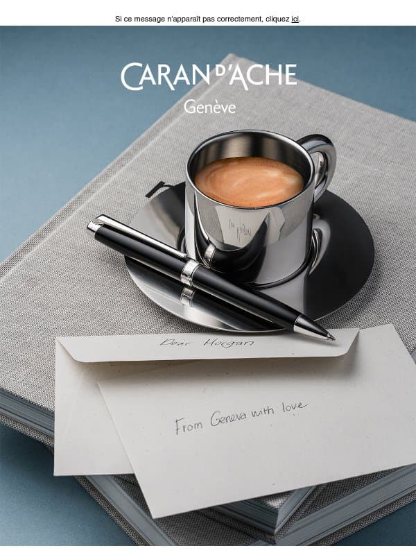 Une rentrée en toute élégance email from Caran d'Ache