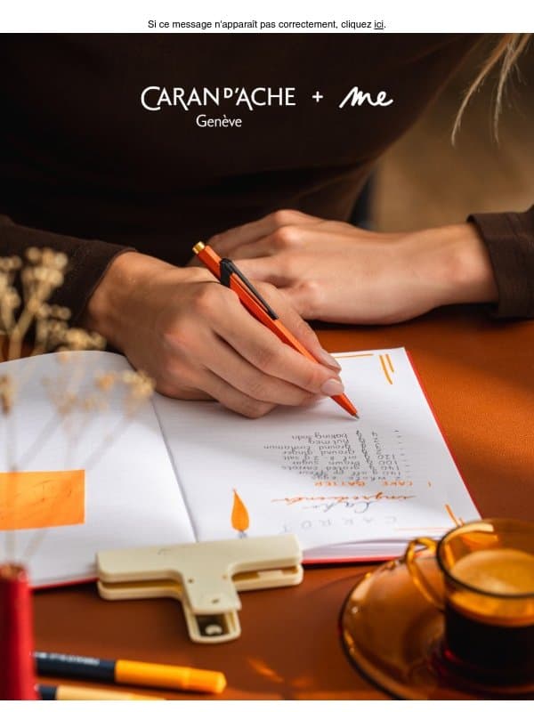 Le 849™, imaginé par vous email from Caran d'Ache
