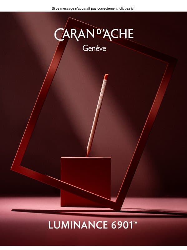 Luminance 6901™, l’excellence de la couleur email from Caran d'Ache
