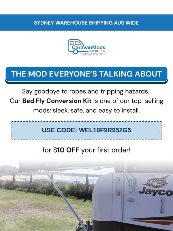 More caravanners are choosing this. ✔️ email from Caravanmods.com