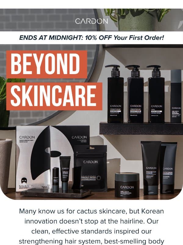 Started from the bottom, now we're HAIR! email from Cardon