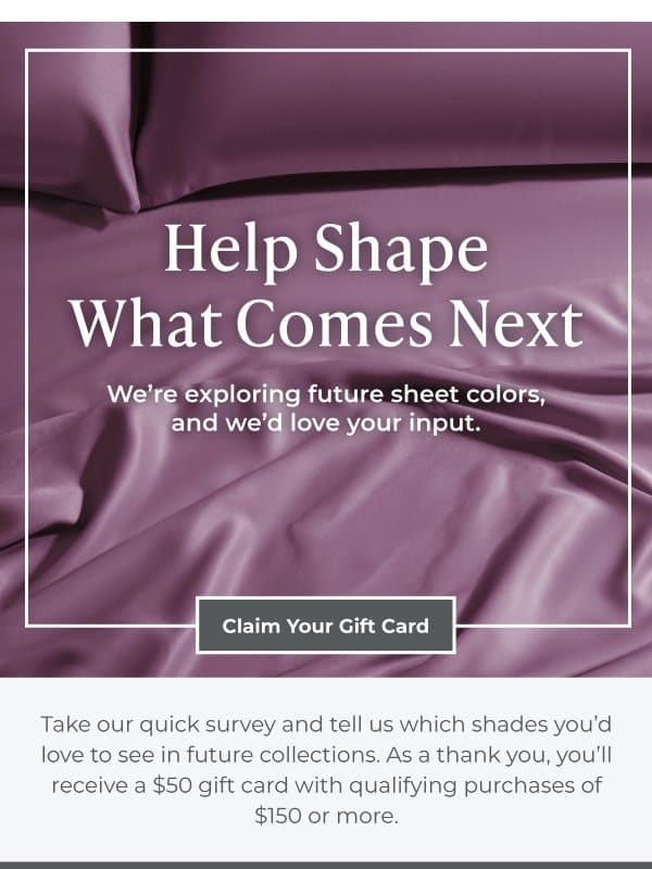 Claim Your $50 Gift Card ➡️ Limited Time Offer email from Cariloha
