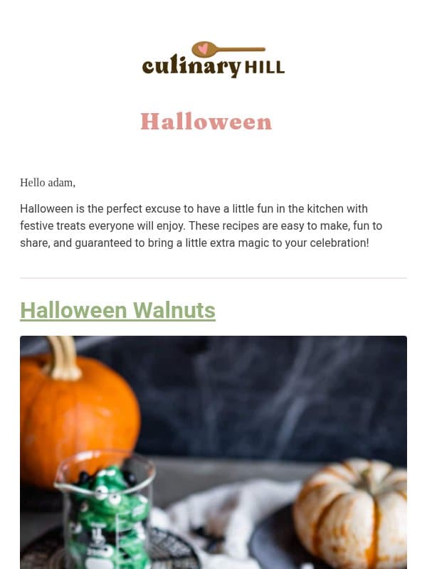 Spooky Halloween Recipes Made Easy 👻 email from Carlsbad Cravings