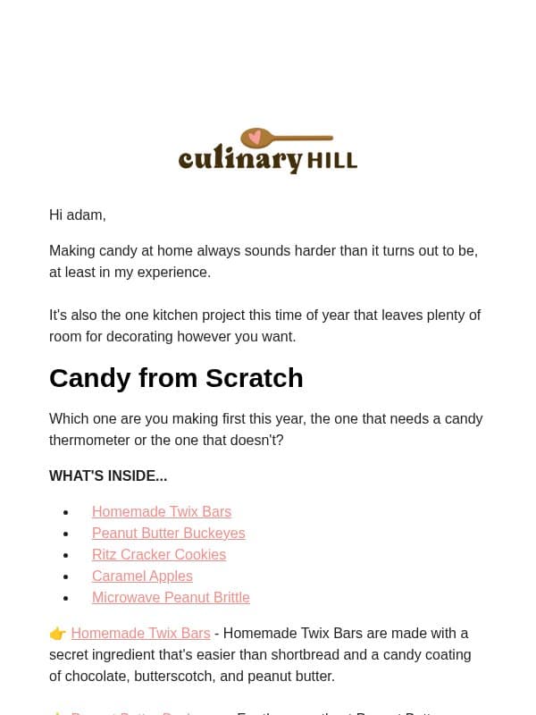 Homemade Candy, Easier Than It Looks 🍬 email from Carlsbad Cravings