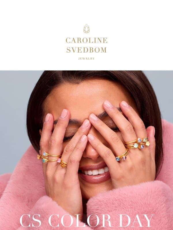 Celebrate CS Color Day - March 25th! email from Caroline Svedbom