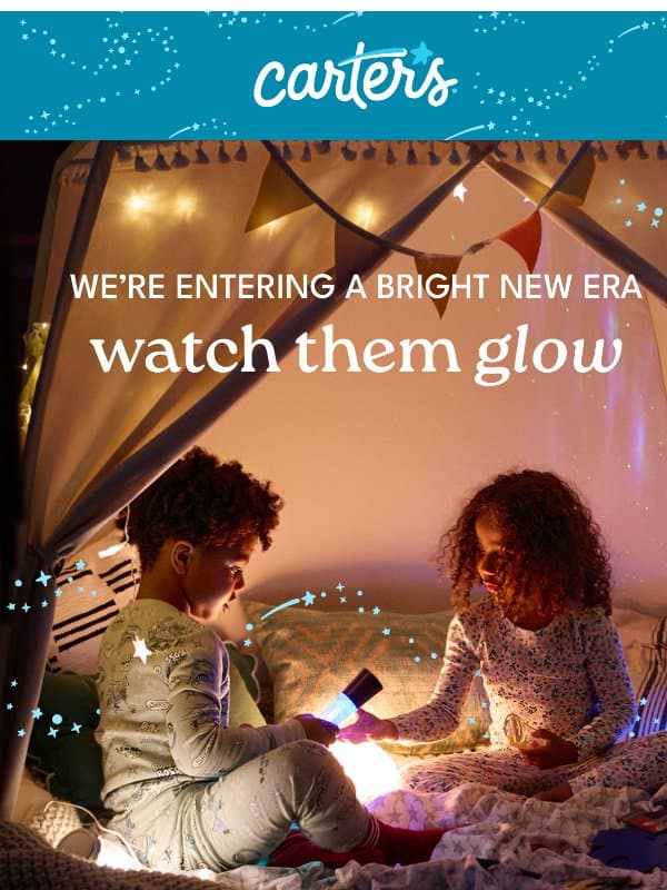 Ready. Set. GLOW β¨ email from Carter's