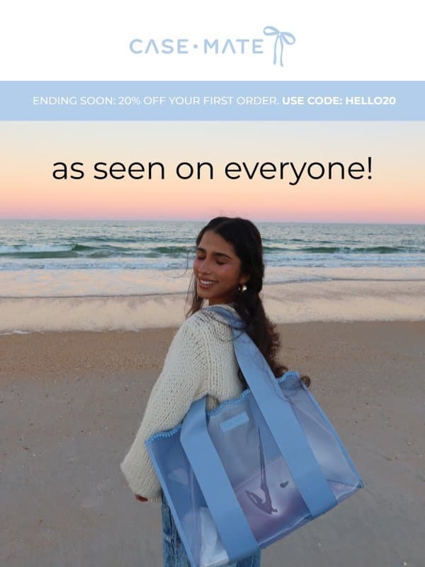 OUR BESTSELLERS, ALL IN ONE PLACE 🩷 email from Case-Mate