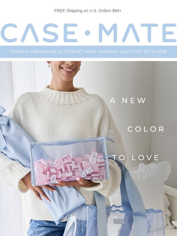 A NEW COLOR TO LOVE 🩵✨ email from Case-Mate