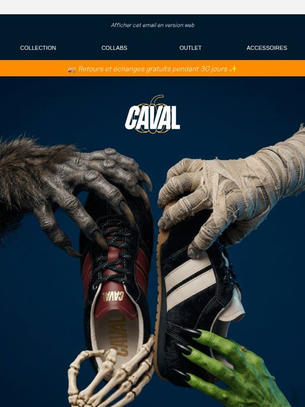 Booh 👻 Faites peur à la symétrie ! email from Caval