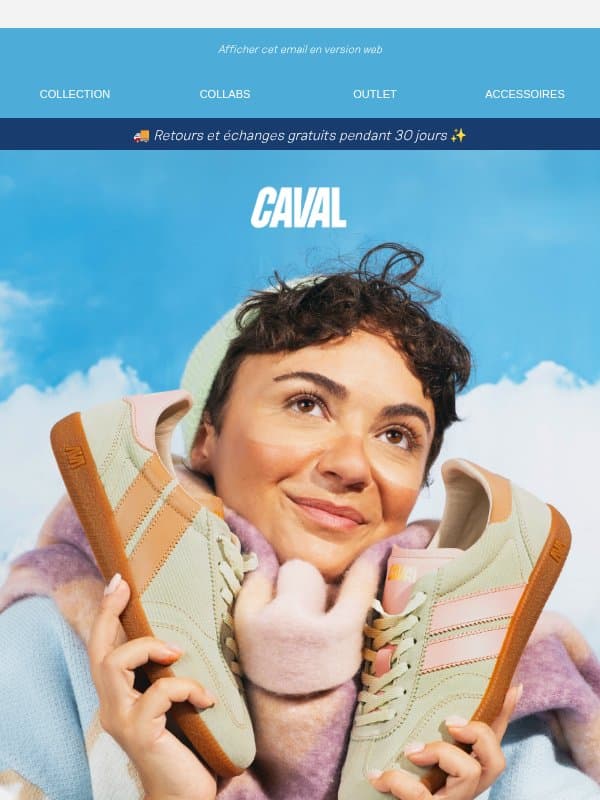 Le velours fait son grand retour ❄️ email from Caval