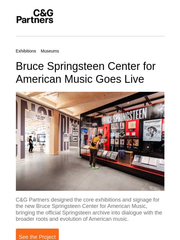 C&G | Springsteen - New Partner - National Archives email from C&G Partners