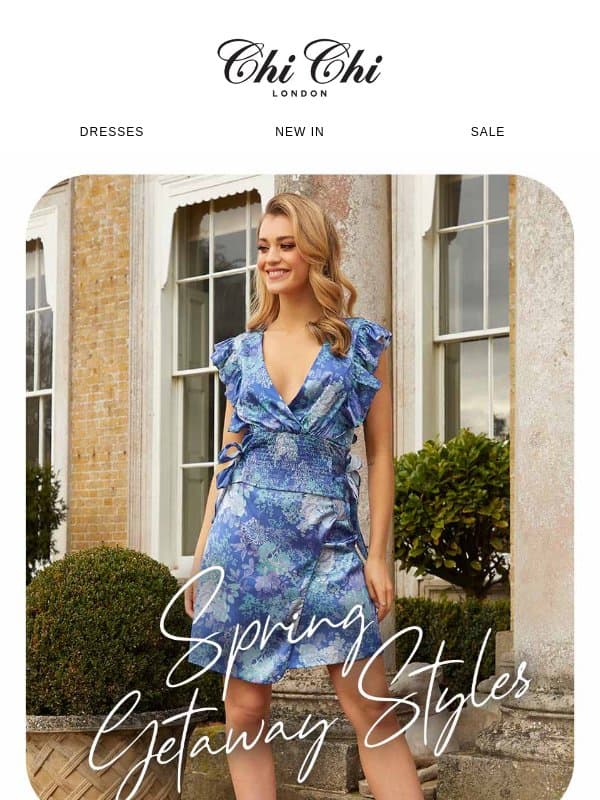 Ready for your Easter escape? βοΈ email from Chi Chi London