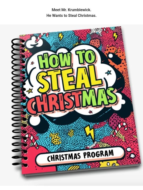 NEW! 2026 Christmas Program π email from Children's Ministry Deals