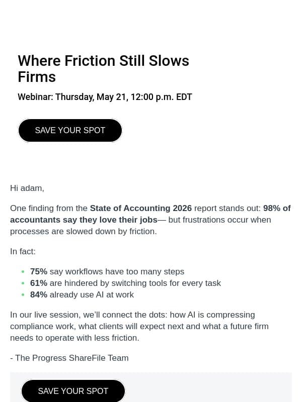 98% love the work—so why does it still feel so hard? email from Citrix ShareFile