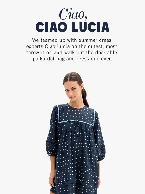 Clare V. x Ciao Lucia email from Clare V.