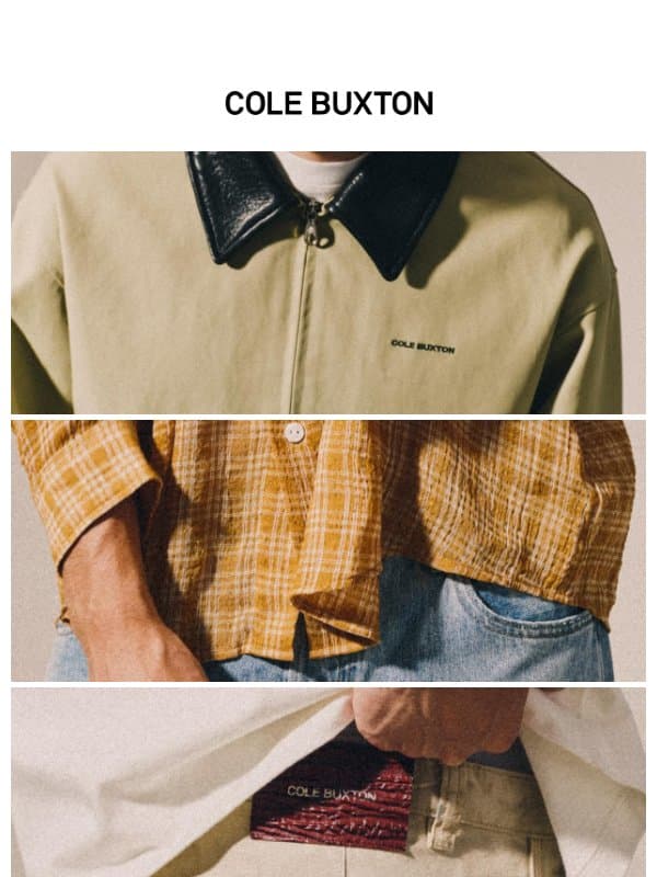 NOW LIVE - END OF SEASON SALE email from Cole Buxton