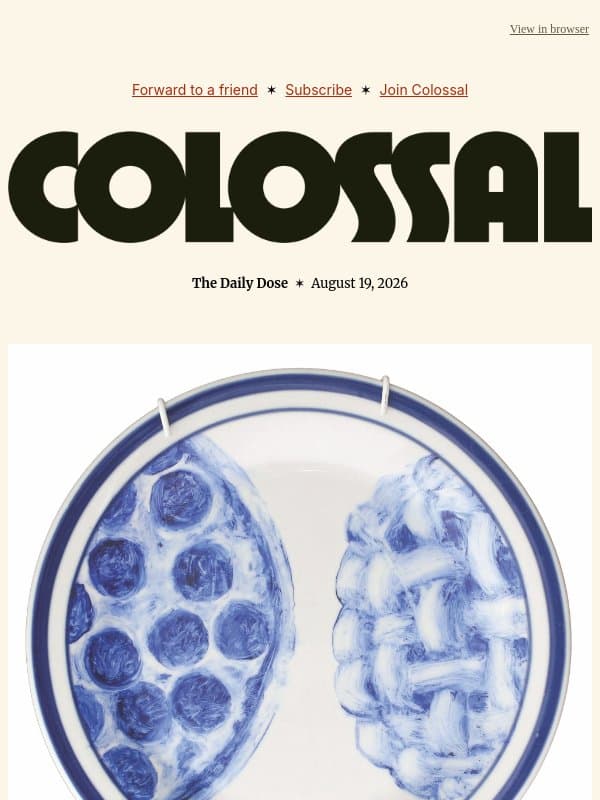 The Last Supper email from Colossal