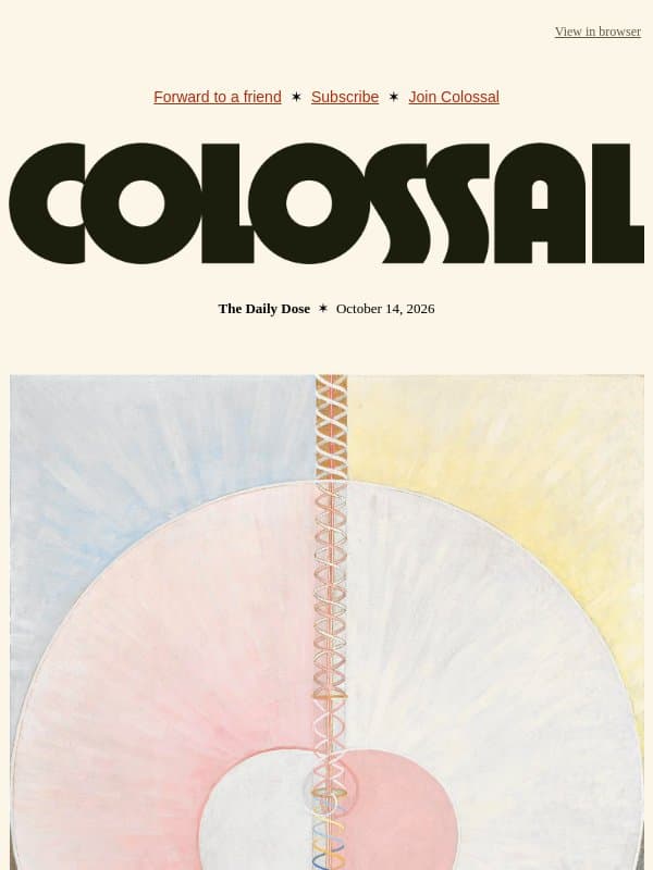 Paradigm Shift email from Colossal