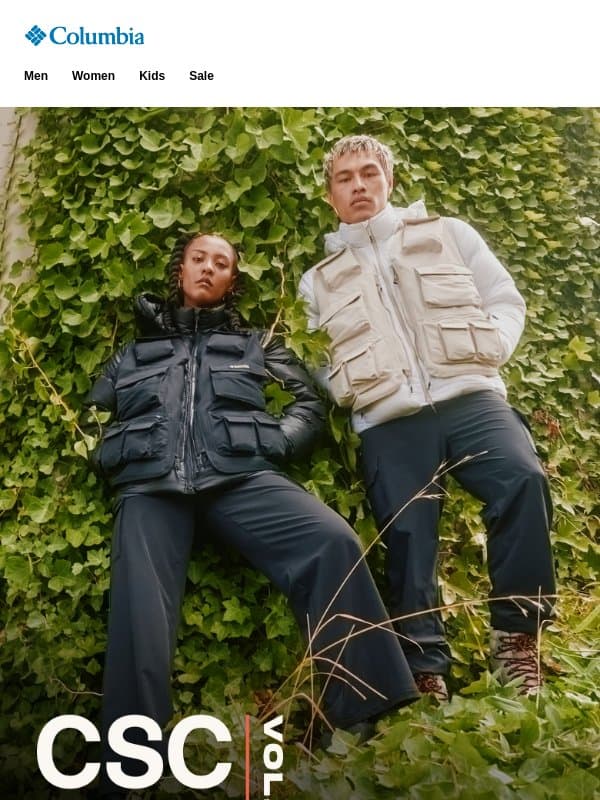 CSC1938 is back. Don’t tell your friends. email from Columbia Sportswear