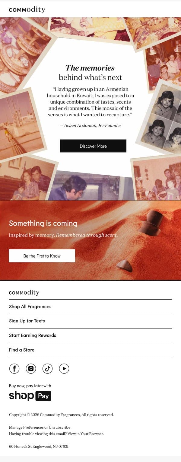 A story we’ve been holding onto email from Commodity screenshot