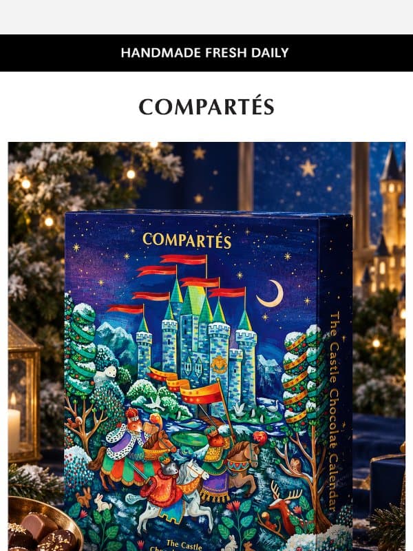 Enter the Enchanted Castle π°π« email from Compartes Chocolatier