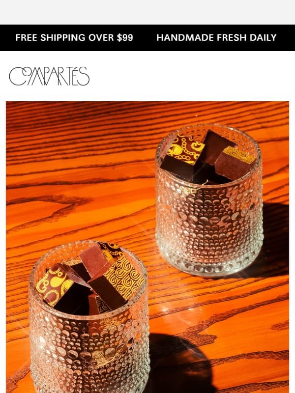 Chocolate Worth Waiting For 📦🍫 email from Compartes Chocolatier