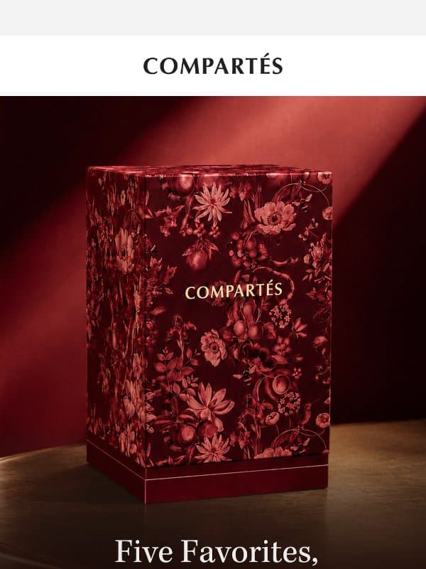 The Chocolate Gift You Get to Customize email from Compartes Chocolatier