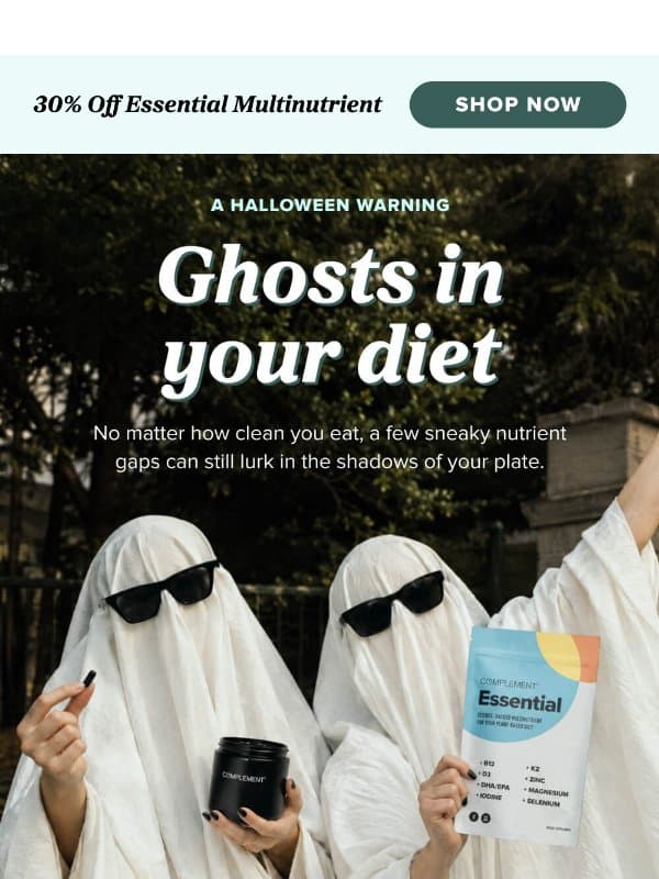Who’s haunting your plate? 👻 email from Complement